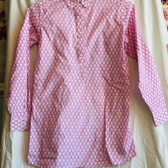 Boo Gems extra small 3/4 button up top. 100% cotton. - Picture 3 of 5